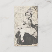 新聞ハットガールデジタルアート 名刺 (裏面)