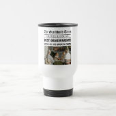 新聞パーソナライズされた | 最高の祖父母 トラベルマグ (中央)