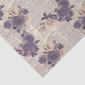 新聞パープルフローラ 薄葉紙 (詳細)