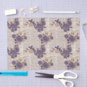 新聞パープルフローラ 薄葉紙 (クラフト)