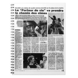 新聞フランスの誌 ノートブック