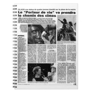 新聞フランスの誌 ノートブック