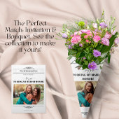 新聞ブライドメイド提案書レトロスクリプトフォント 招待状