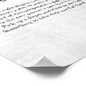 新聞ベビーシャワー深夜おむつ ポスター (角)