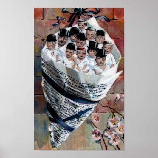 新聞ベビー ポスター (正面)