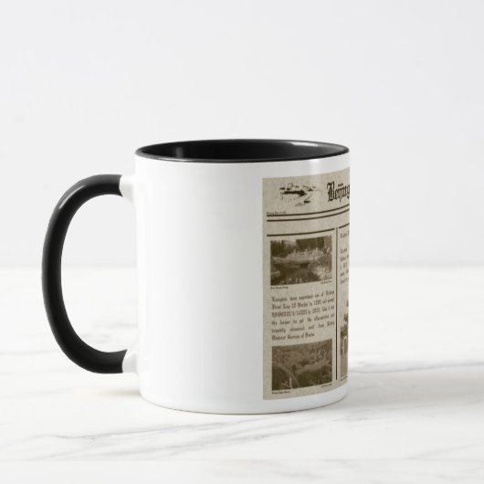 新聞マグ マグカップ (左)