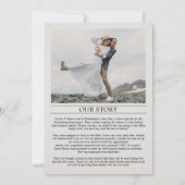 新聞ユニークおもしろいクラシック セーブザデート (裏面)