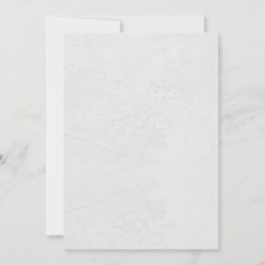 新聞ユニークおもしろいフォトフラワーガール提案 招待状 (裏面)