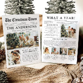 新聞ユニークおもしろい何A年の写真クリスマス シーズンカード