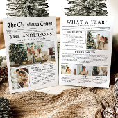 新聞ユニークおもしろい何A年の写真クリスマス シーズンカード
