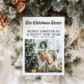新聞ユニークおもしろい何A年の写真クリスマス シーズンカード