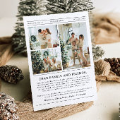 新聞ユニークおもしろい何A年の写真クリスマス シーズンカード