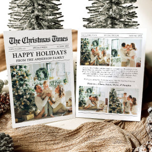 新聞ユニークおもしろい何A年の写真クリスマス シーズンカード