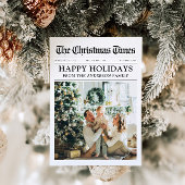 新聞ユニークおもしろい何A年の写真クリスマス シーズンカード