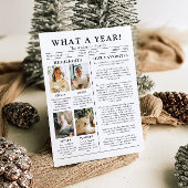 新聞ユニークおもしろい何A年の写真クリスマス シーズンカード