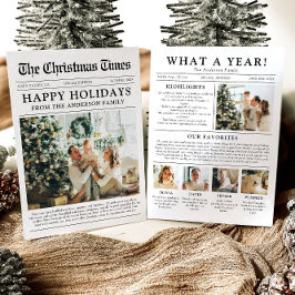 新聞ユニークおもしろい何A年の写真クリスマス シーズンカード