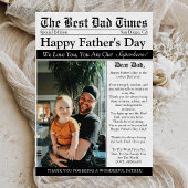 新聞ユニークおもしろい写真父の日 カード