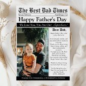 新聞ユニークおもしろい写真父の日 カード