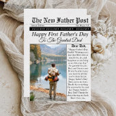 新聞ユニークおもしろい写真父の日 カード