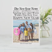 新聞ユニークおもしろい2025年新年 シーズンカード (スタンド正面)