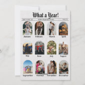 新聞ユニークおもしろい2025年新年 シーズンカード (裏面)