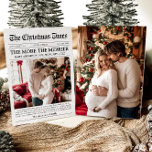 新聞ユニークより多くのメリーベビークリスマス シーズンカード<br><div class="desc">私たちの新聞ユニークもっとメリーベビーのクリスマスホリデーカードは、家族や友人との喜びのニュースと休日の願いを共有するのに最適な方法である！クラシック新聞のようなスタイルで、このカードはユニーク、フェスティバルデザインとアップデート、思い出お気に入りの、暖かい休日メッセージを含むセクションを含む魅力的、あなたの年のハイライトをアンドフォーマットで取り込む。新しい到着を期待する家族にとって理想的な、それは季節の祝魔法とあなたの成長する家族の興奮を楽しい形見である。お休みの挨拶をこの種類のカードで思い出に！🎄👶✨</div>