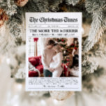 新聞ユニークより多くのメリーベビークリスマス シーズンカード<br><div class="desc">私たちの新聞ユニークもっとメリーベビーのクリスマスホリデーカードは、家族や友人との喜びのニュースと休日の願いを共有するのに最適な方法である！クラシック新聞のようなスタイルで、このカードはユニーク、フェスティバルデザインとアップデート、思い出お気に入りの、暖かい休日メッセージを含むセクションを含む魅力的、あなたの年のハイライトをアンドフォーマットで取り込む。新しい到着を期待する家族にとって理想的な、それは季節の祝魔法とあなたの成長する家族の興奮を楽しい形見である。お休みの挨拶をこの種類のカードで思い出に！🎄👶✨</div>