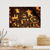 新聞ロックアートポスター ポスター (キッチン)