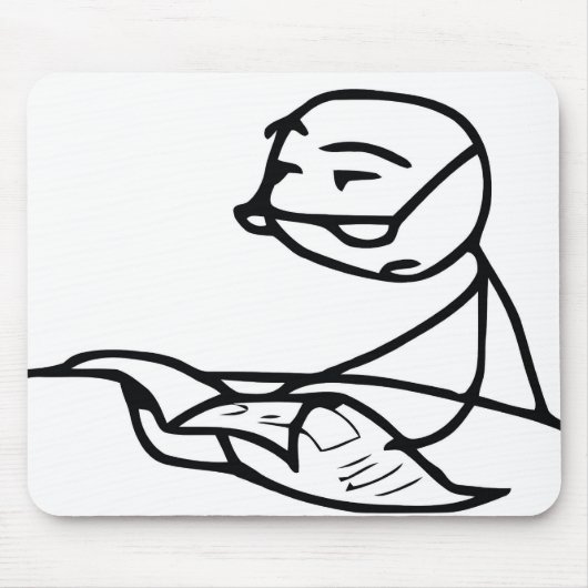 新聞人 マウスパッド (正面)