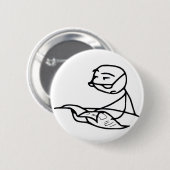 新聞人 缶バッジ (正面&裏面)