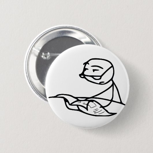 新聞人 缶バッジ (正面&裏面)