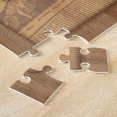 新聞作家/コラムニスト。ヴィンテージ・アート・ギフト ジグソーパズル (側面)