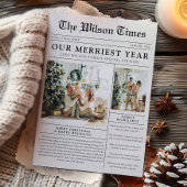 新聞写真のユニーククリスマス シーズンカード