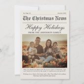 新聞写真クリスマスカード シーズンカード (正面)