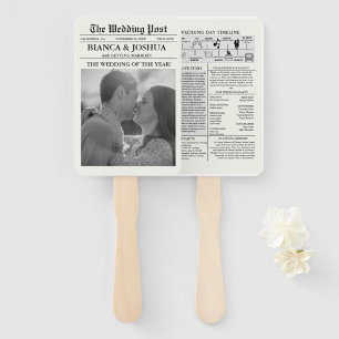 新聞写真ユニークの式結婚のタイムライン ハンドファン