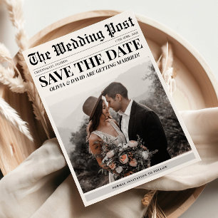新聞写真ユニーク結婚の セーブザデート