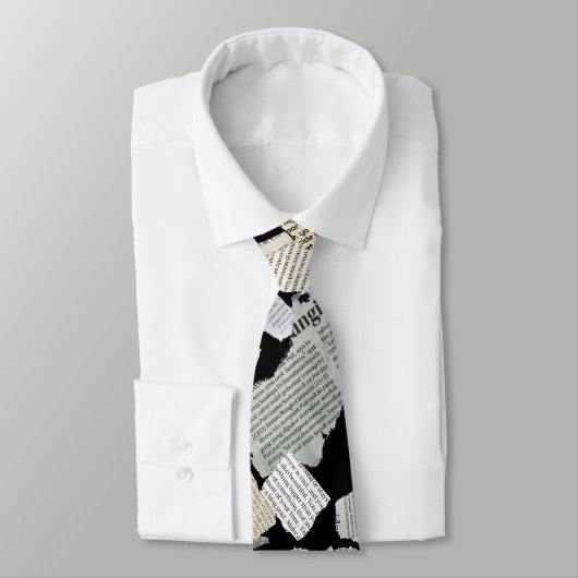 新聞切り取りパターン01x4.b ネクタイ (タイ)