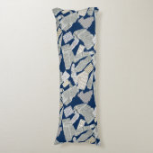 新聞切り取りパターン01x4.b DBlue ボディピロー (正面縦)