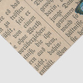 新聞切り離し上げ蝶とポピー 薄葉紙 (詳細)