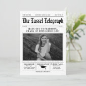 新聞卒業カード招待状発表 招待状 (スタンド正面)