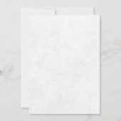 新聞卒業写真発表招待状 招待状 (裏面)