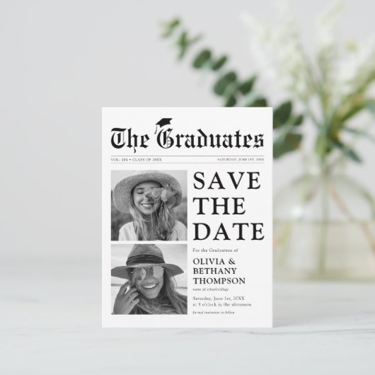 新聞合同の卒業式が日付を保存 セーブザデート (スタンド正面)