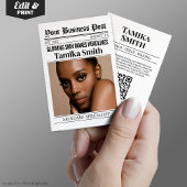 新聞名刺、エステティシャン コーリングカード