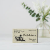 新聞名刺 名刺 (スタンド正面)