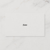 新聞名刺 名刺 (裏面)