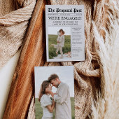 新聞婚約発表保存日