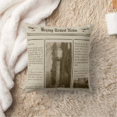 新聞枕 クッション (ブランケット)