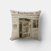 新聞枕 クッション (正面)
