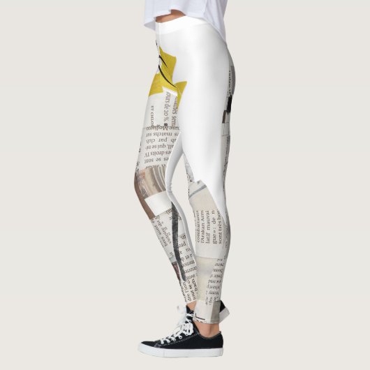 新聞猫 レギンス (左)