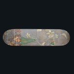 新聞用紙の背景に白い花 スケートボード<br><div class="desc">新聞社の背景と深い色の背景は、ジェニファー・ゴルdbergerによるこの種の焦点である白い花絵画をほぼ隠している。非常に魅力的なプリントユニーク、それは前衛芸術を愛する誰かのための素敵な贈り物を作ることができる！</div>